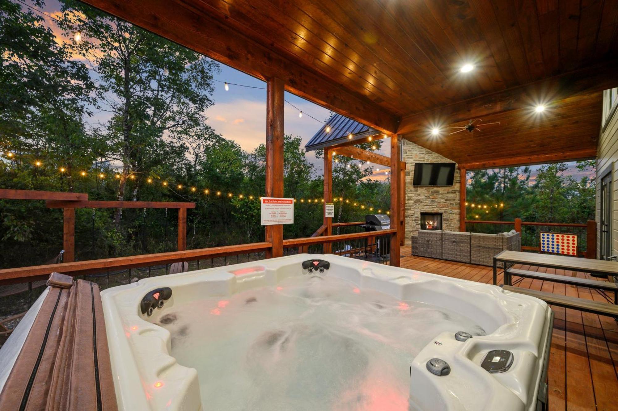 Under The Stars - Secluded, Hot Tub, Firepit, Games Villa โบรคเคนโบว์ ภายนอก รูปภาพ