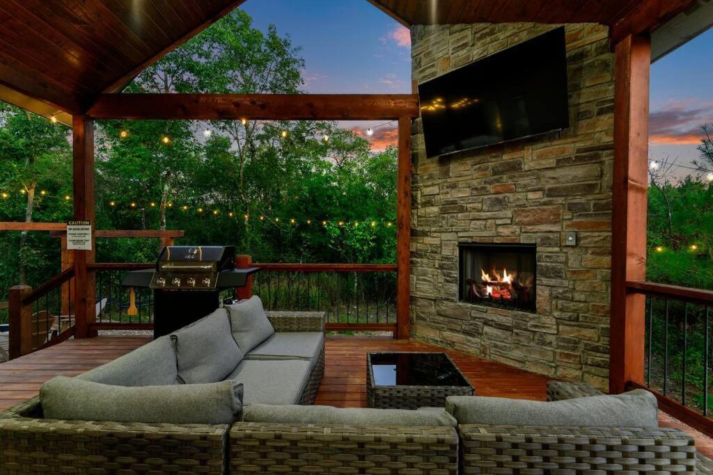 Under The Stars - Secluded, Hot Tub, Firepit, Games Villa โบรคเคนโบว์ ภายนอก รูปภาพ