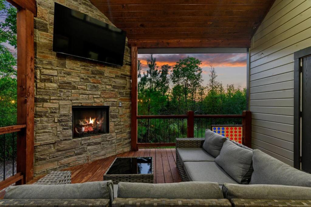 Under The Stars - Secluded, Hot Tub, Firepit, Games Villa โบรคเคนโบว์ ภายนอก รูปภาพ